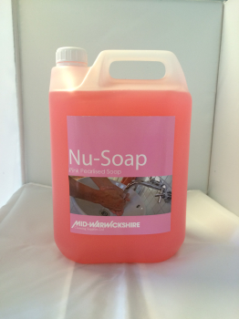 Nu-Soap, Luxury Pink Pearlised Hand Soap