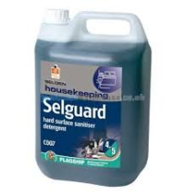 Selguard,Perfumed Sanitiser, Cleaner,BS6471 QAP50,(2x5ltr.)
