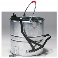 Galvanised Bucket And Roller, 10Ltr.
