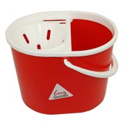 Oval Mop Bucket 15 Litre Red