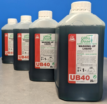 UB40 Ultra Dose Washing Up Liquid. (4x2Ltr)