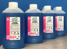 Glass Cleaner, Super Concentrate UB80(4x2ltr.)