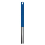 Hygiene Mop/Broom Aluminium Handle,Screw Fit,Blue (54")