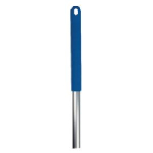 Hygiene Mop/Broom Aluminium Handle,Screw Fit,Blue (54inch)