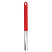 Hygiene Mop/Broom Aluminium Handle,Screw Fit,Red (54")