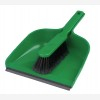 Plastic Dustpan + Soft Brush Green(1x12)