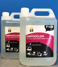 Amphoclen ,Heavy Duty Bactericidal Cleaner (2x5ltr.)