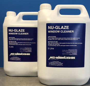 Nu-Glaze,Window,Mirror And Plastic Cleaner (2x5ltr.)