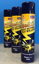 Selkil, Fly Spray (12x480ml. Aerosol)(Reg.No.HSE 4829.)