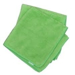 Microfibre Cloths,Medium Duty, 40cm x 40cm Green (Pack of 10)
