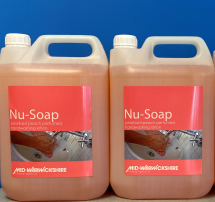 Nu-Soap, Peach Pearlised Hand Soap. (2 x 5ltr)