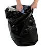 Black Polythene Waste Sacks Medium Duty, 18Inchx29Inchx39Inch (200)
