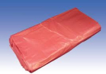 Red Polythene Waste Sacks Medium Duty, 18"x28"x38" (200)