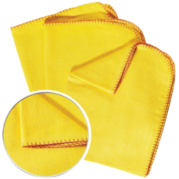 Yellow Dusters,Standard Quality, 20Inchx16Inchapprox.(10)