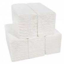 Z-Fold Hand Towels, 2ply White (240x235mm.) (3000 Towels)