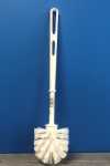 Turks Head Toilet Brush White Plastic (24)