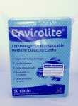 Lightweight Cleaning Cloths Green (48cm x 36cm) (10 x 50)