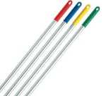 Aluminium Handle 53", Yellow Grip.