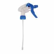 Spray Trigger Head Only,190mm. Dip Tube (Blue/White)