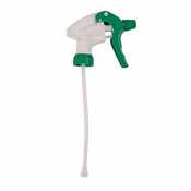 Spray Trigger Head Only,190mm. Dip Tube (Green/White)