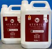 Sterile Hand Sanitiser Rub (5ltr)