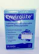 Lightweight Cleaning Cloths Green (48cm x 36cm) (10 x 50)