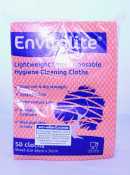 Lightweight Cleaning Cloths Red (48cm x 36cm) (50)