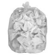 Clear Polythene Waste Sacks Heavy Duty, 18inchx29inchx39inch (200)