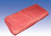 Red Polythene Waste Sacks Medium Duty, 18inchx28inchx38inch (200)