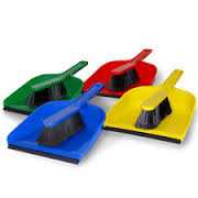 Plastic Dustpan & Soft Brush