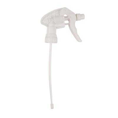 Spray Trigger Head Only,190mm. Dip Tube (White/White)