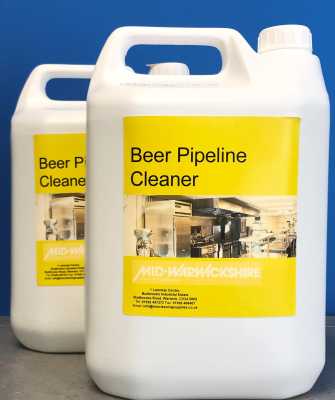 Beer Pipeline And Pump Cleaner Clear(5ltr.)