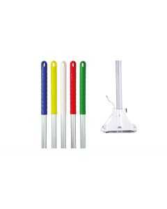 Kentucky Metal Mopholder & Aluminium Handle 54Inch Yellow.