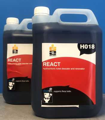 React, Thick Clinging Toilet Cleaner & Descaler (5ltr)