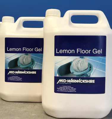 Lemon Fragrance Floor Gel (5ltr)