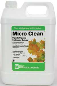 Micro Clean, Biological Stain And Odour Remover (1ltr)