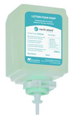 North Shore Lotion Foam Soap (6 x 1000ml)
