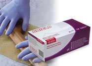 Vinyl Disposable Blue Gloves, Small, Powdered (10x100)