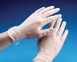 Vinyl Disposable Natural Glove Small, Powder Free (10x100)