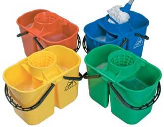 Double Mop Bucket & Wringer