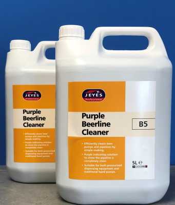 Beer Pipeline And Pump Cleaner Purple(2x5ltr.)